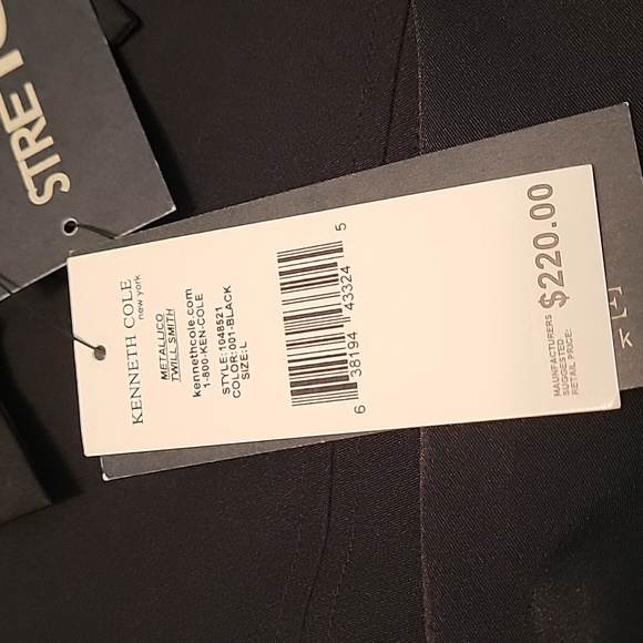 Mens Kenneth Cole Twill jacket size large - Picture 2 of 4